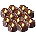 Produktbild PChero Flammenlose LED-Kerzen Pack von 12 batteriebetriebene LED Teelichter für Geburtstag Hochzeit Festival Home Decor - [Warm White (Schwarzes Gold)]