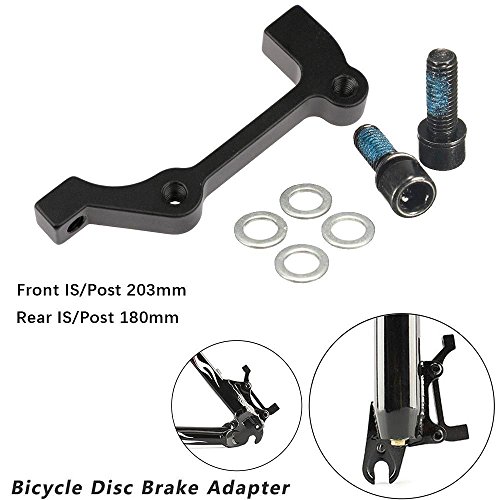 Book's Cover ofVANKER Étrier de frein à Disque Adaptateur ISPOST Avant 203mm Arrière 180mm