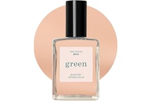 ‎MANUCURIST MANUCURIST • Green Beige Nail Polish • Classic 9-Free Nail Polish • Vegan and Organic Based (83%) • Professional Manicure • 15 ml (Beige)