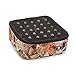 Roo Beauty Nail Polish Varnish Case, Manicure Storage Bag, Makeup Cosmetic Holder In Vintage Nail Art