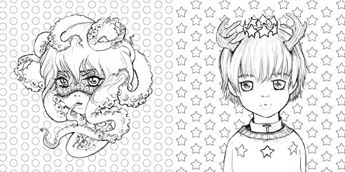 Pop Manga Coloring Book: A Surreal Journey Through a Cute, Curious, Bizarre, and Beautiful World (Colouring Books)