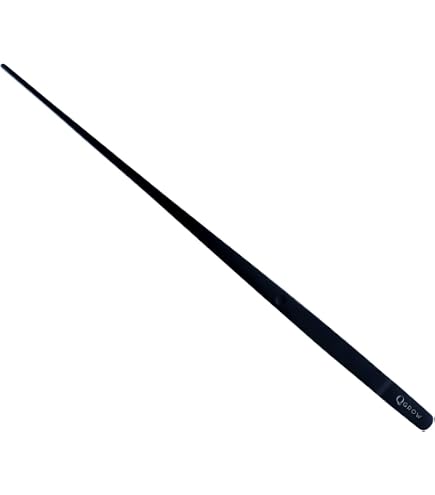 Spitze Pinzette Mit Innenzahnung – 30 Cm, Aus Mattierter Edelstahl