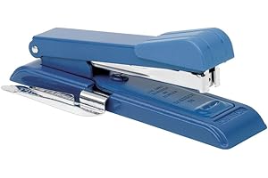 BOSTITCH Agrafeuse B8 classique. Capacité 30 feuilles Bleu b8rewx Table Épaisseur 11 x 6 mm Bleu