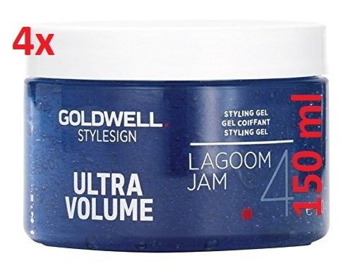 4x Goldwell Sign Lagoom Jam Volume Gel 150 ml