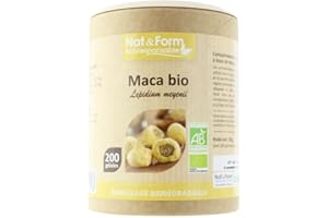 ATLANTIC NATURE Nat&form maca du pérou bio écoresponsable 200 gélules