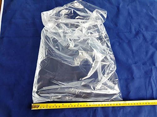 ( Pack of 100 ) LDPE 30 x 40 cm , 20 microns COUNTER polythene bags , HDPE plastic bags Food packing package wrap Butchers Bakery Shop Waste Disposal safe product