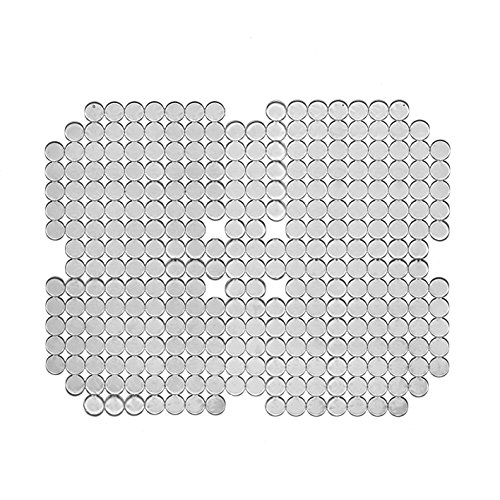 Preisvergleich Produktbild Harman Kreise antibakteriell Spülbeckenmatte, rauch