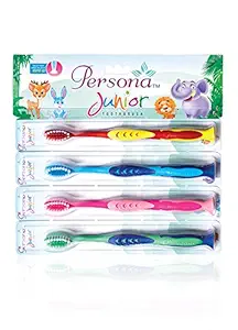 amway Persona Junior Toothbrush, (Pack of 4)
