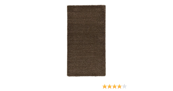 Ikea Adum Teppich Hohen Stapel Hellbraun 80x150 Cm Amazon De
