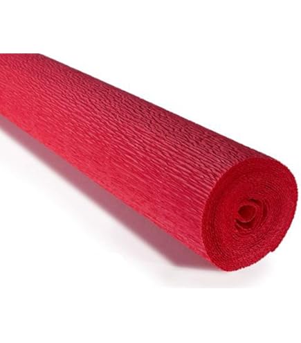 Carta Crespa Lite 140g - Rosa Cipria | 50x250 Cm | Per Fiori E Artigianato | Made In Italy - Foto 6