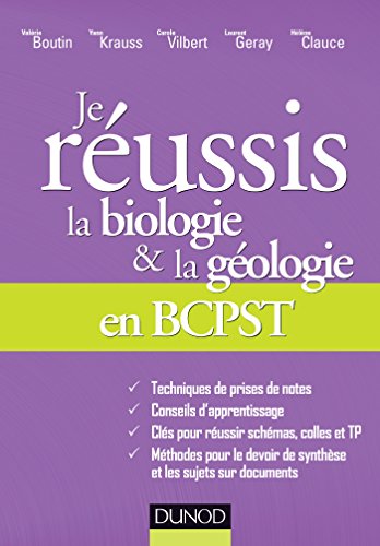 Je réussis la biologie & la géologie en BCPST (Hors Collection) gratuit