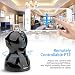 Produktbild Wlan IP Kamera DoubleYI WiFi Kamera 720P HD Überwachungskamera Wlan mit Bewegungserkennung, Nachtsichtmodus, Gegensprechanlage für MacBook Windows PC iOS/Android Indoor Baby Monitor Heim Home Security Überwachungskamera (deutscher App 15m Nachtsicht, Zweiwege-Audio, SD Karte, Bewegungserkennung, Schwenk-/Neigefunktion ) - Schwarz