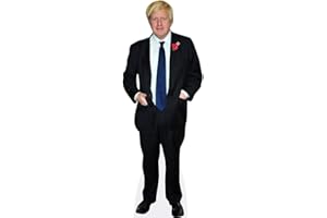 CELEBRITY CUTOUTS Boris Johnson (Suit) Mini Size Cutout