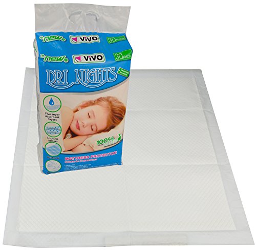 ViVo© 30 Disposable Mattress Sheet Incontinence Protector Pads Baby Toddler Training