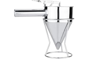 Limeow Imbuto per Dolci Cucina Imbuto Cioccolato Dispenser per Pancake Cioccolato Imbuto Imbuto per Pasticceria per Salsa e Crema Imbuto dosatore per Salsa e Crema Imbuto Accessori da Forno
