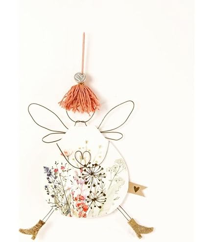 Verrückte Hühner Anhänger - Bunte Punkte Deko Für Ostern