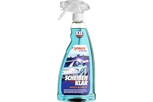 ‎SONAX SONAX XTREME ScheibenKlar Sonderedition Miami Race (1 Liter) zur Entfernung von Verschmutzungen auf Scheiben & für eine Besser benetzte Glasoberfläche | Art-Nr. 02383410