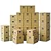 Produktbild Bankers Box SmoothMove Classic Umzugskartons, ohne Klebeband, klein, 38,1 x 30,5 x 25,4 cm, 10 Stück (7714203) Klein/Mittel 30-Pack