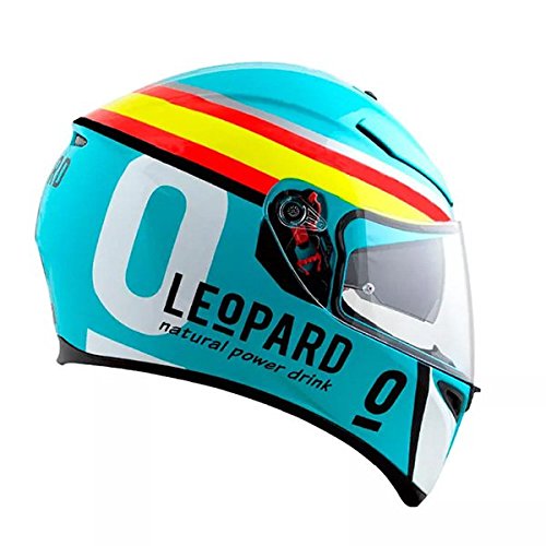 #JM34 LEOPARD RACING JOAN MIR 2018 AGV K3 SV MOTO2 RACER MOTO3 WORLD CHAMPIONSHIP WINNER 2017 MOTORCYCLE CRASH HELMET SIZE XS 53-54CM
