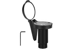WEEVDRIE Bike Mirror,Foldable Rear View Mirror,360° Rotating Mini Handlebar mirror,Universal Bicycle Mirror for Handlebars 16-22 mm,Lense size 30mm