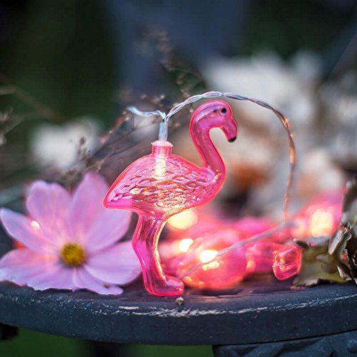 Flamingo Form Glühbirnen Lichterkette Schnur Licht Haus Party Weihnachten Dekor 1.5m - 5