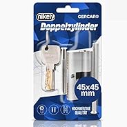 GERCAR Profilzylinder Schließzylinder Zylinderschloss Türschloss - Doppelzylinder / Knaufzylinder - inkl. Schl