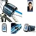 Produktbild Fahrrad Rahmentasche für Huawei Honor 8, Fahrradhalterung Rahmenhalterung Handyhalterung Fahrradtasche Handy Smarpthone Frame Bag Halterung Bike mount Wasserabweisend, blau - K-S-Trade(TM)