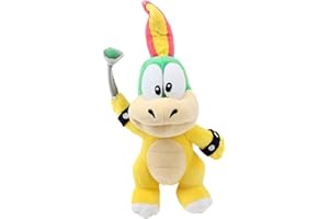 Laruokivi Dessin animé koopaling Lemmy Peluche Jouet bébé Bowser Jr Koopa Doux Animal en Peluche poupée 9 Pouces