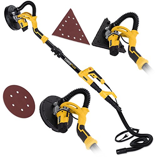 2in1 Kombi-teleskop Trockenbauschleifer Deckenschleifer Langhalsschleifer Wandschleifer POWX0477 - 9