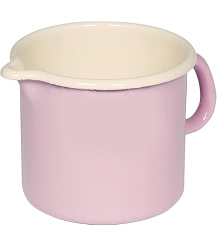 Riess, 0612-128, casseruola con coperchio 18 cm, 1,5 l, smaltata, edizione Classic Blue Medium, 1,166 kg, 1,5 litri, 25,5 x 19,8 x 8,7 cm