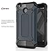 Xiaomi Redmi 4 [May 2017 Launch] Chevron ChevAffinity Case, [CHEV ANTI DUST PLUG] Heavy Duty Dual Layer Hybrid Shock Proof Back Cover Case For Mi Redmi 4 By Chevron - Navy Blue RS.399.00