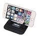 Produktbild Remax Auto-Halterungen Ständer, Universal Silikon Handyhalterung Antirutschmatte Auto für iPhone Samsung Galaxy Note HTC LG Blackberry Smartphone GPS (Schwarz)