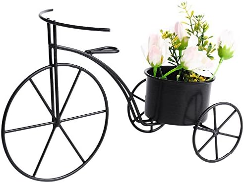 Green Girgit Black Cycle Planter,(L*B*H- 9''*4''*6'')