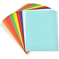 BUYGO Colored Vellum Paper, 40 Sheets, 10 Colors, A4, Translucent, Printable, Drawing, Ink Jet Laser Printer