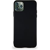 KZY İletişim Apple iPhone 11 Pro Max ile Uyumlu Kılıf Soft Premier Renkli Silikon Kapak - Siyah