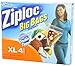 Ziploc Big Bag Double Zipper, X-Large, 4-Count