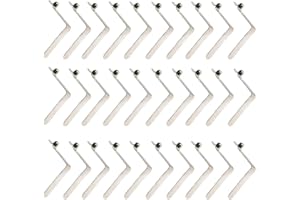 YATGUUDZ NA 50 Pcs Kayak Paddle Snap Spring Clip Single Button Clips Tent Pole Push Button for Kayak Tent Awning Pole Solid