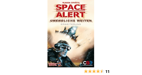 Czech Games Edition Heidelberger Cz018 Space Alert Unendliche Weiten Erweiterung Amazon De Spielzeug