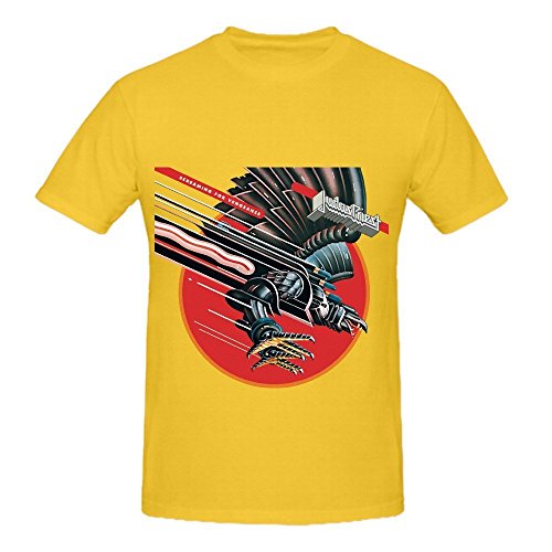 Pliuegy Screaming For Vengeance Judas Priest 80s Mens O Neck Music T Shirts