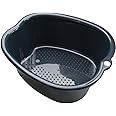 Unibos - Large Spa Foot Bath, Detox Foot Soak, Pedicure Bowl for Feet, Ankles, Toe Nails, Thick Spa Bowl Removes Dead Skin, Calluses & Massages