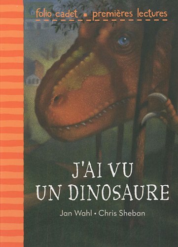 couverture de : J'ai vu un dinosaure