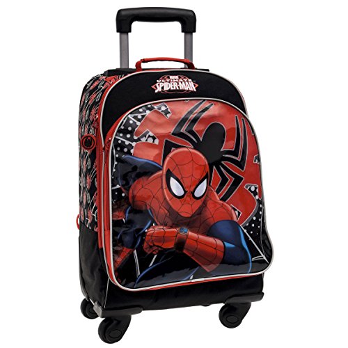 Preisvergleich Produktbild Spiderman Schulrucksack auf Rädern, 55 cm
