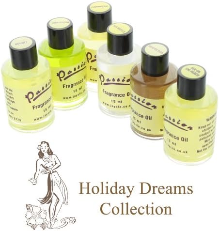 Passion Fragrance Oil 15ml Collection (6 x 15ml oils) - Holiday Dreams