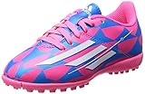  adidas F5 TF J - Botas para niño, Color Rosa/Azul/Blanco, Talla 37 1/3