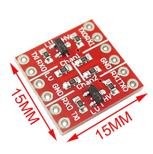 Aihasd 3.3V 5V 2 Channel IIC I2C Logic Level Konverter Bidirektionale Modul - 3