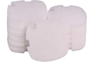 INGVIEE 12 Unidades Compatible Almohadillas Filtrantes para Tetratec Tetra EX400 EX500 EX600 EX700 EX800 EX1000 FF