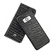 Produktbild QIOTTI > SAMSUNG GALAXY S8 PLUS < incl. PANZERGLAS H9 HD+, RFID Schutz, 2-in-1 Booklet mit herausnehmbare Schutzhülle, magnetisch, 360 Grad Aufstellmöglichkeit, Wallet Case Hülle Tasche handgefertigt aus hochwertigem italienischem ECHT-LEDER WAVE – BLAU SCHWARZ