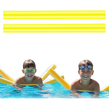 Perfeclan Piscina Gonfiabile, Tagliatelle Per Piscina Galleggianti Aiuto Per L'addestramento Strumento Per Giochi D'Acqua Galleggiante Per Piscina Galleggiante, Blu - Foto 4