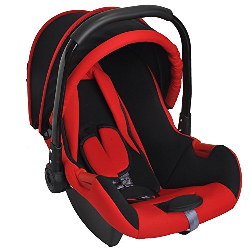 Magicpitara Baby Car Seat Cum Carry Cot With Canopy (Red) RS.2500 (40.00% Off) - Amazon