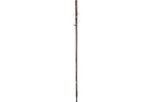 Simply Unearthed Chestnut wooden hiking stave with spike